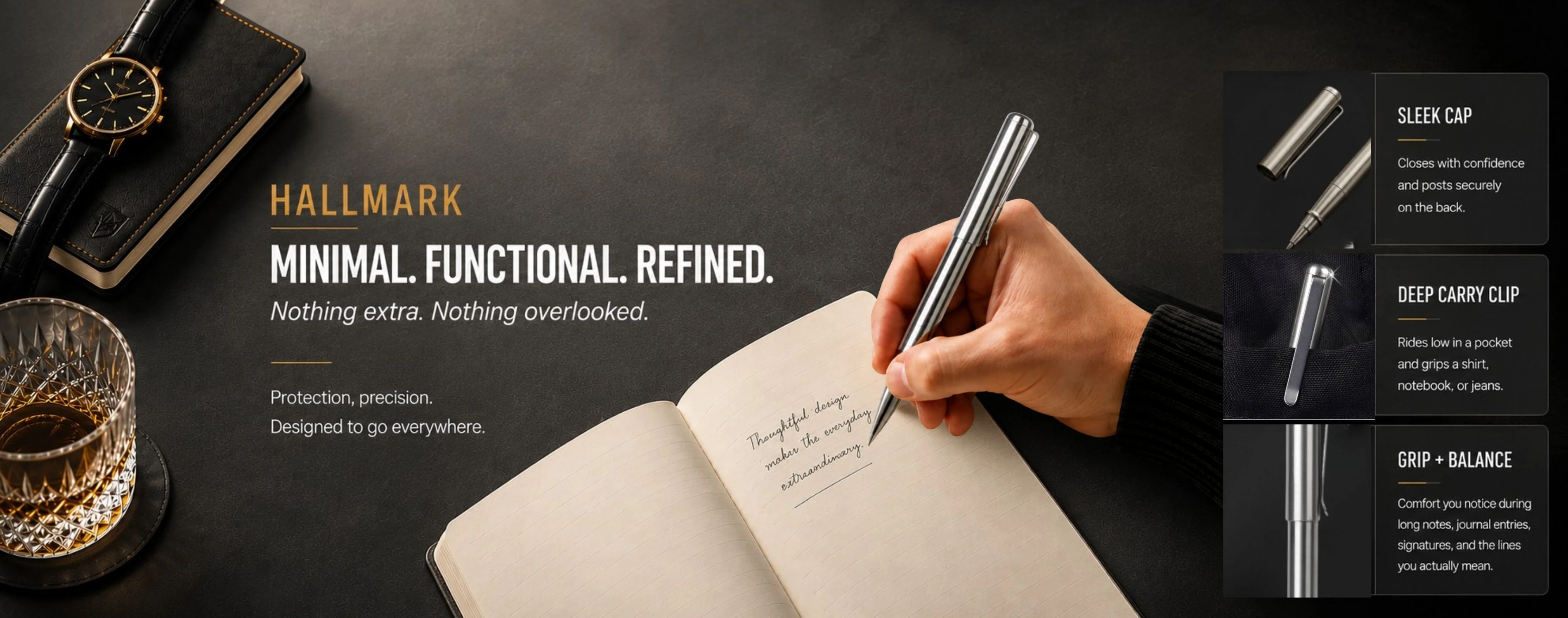 Precision-Crafted Bolt Action Pens